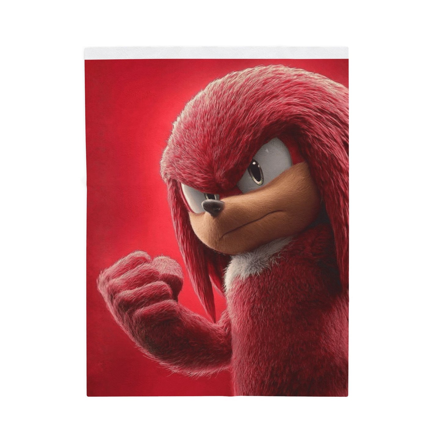 Knuckles Plush Throw Blanket