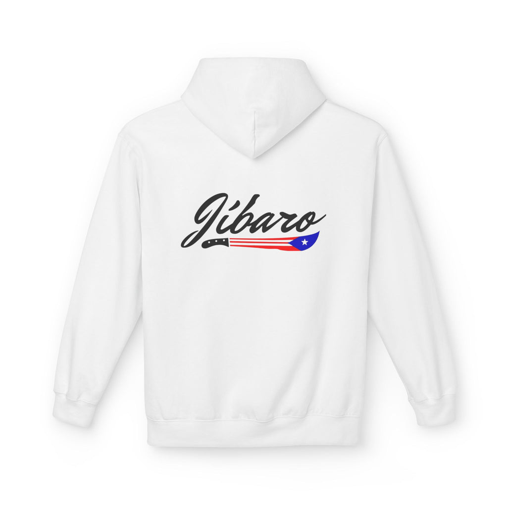 Gíbaro Hoodie  Puerto Rican Pride Pullover with Flag Machete Design