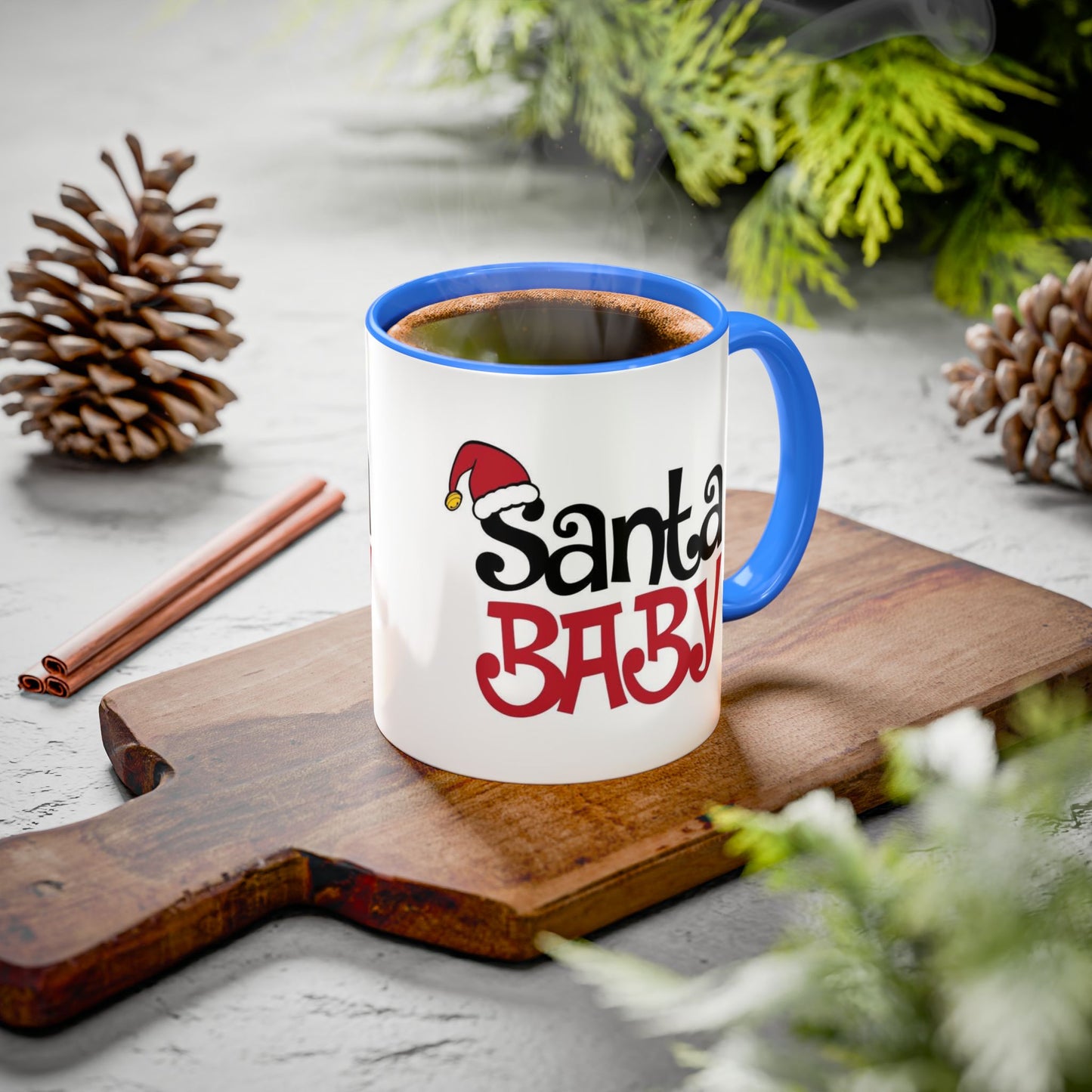 Santa Baby Colorful Mug - Perfect Holiday Gift for Coffee Lovers