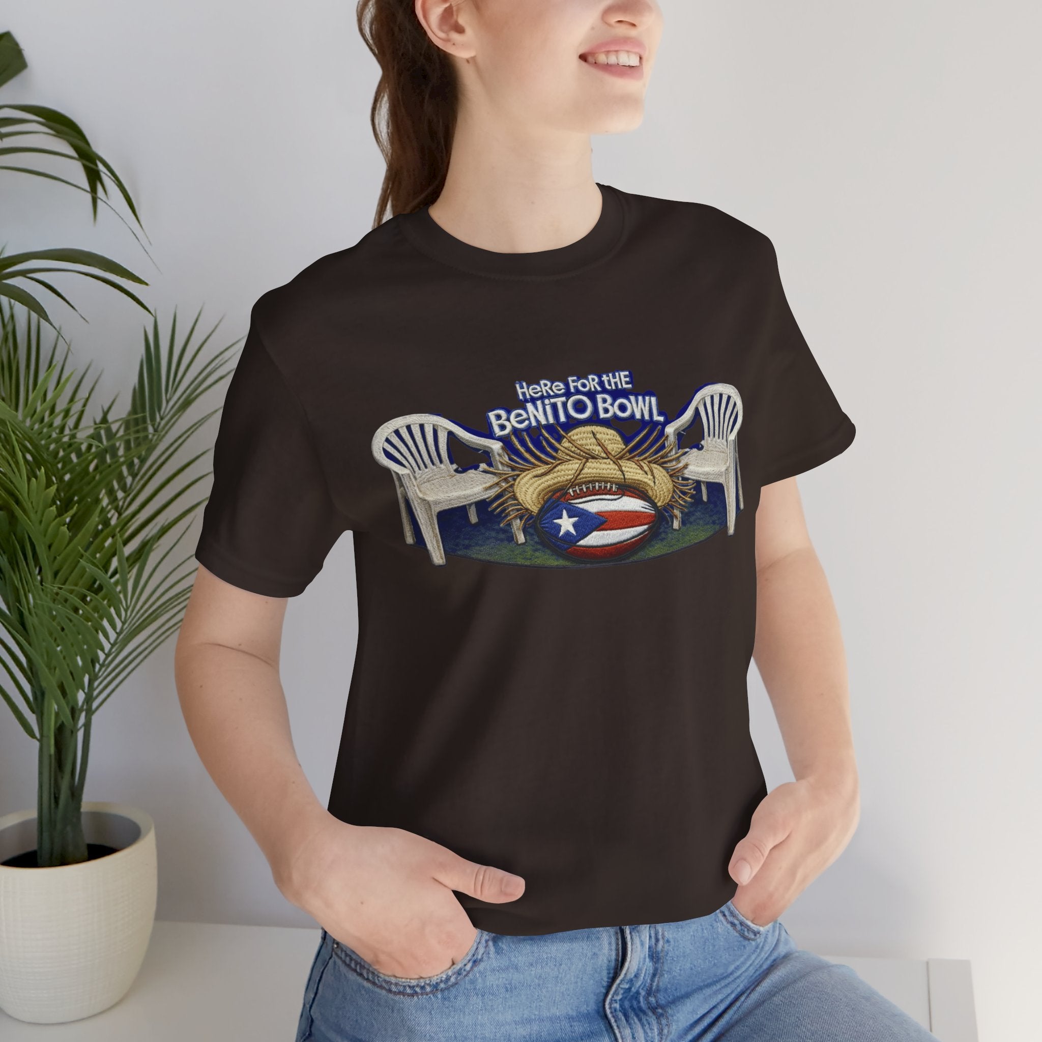 Benito Bowl Puerto Rico Football Tee