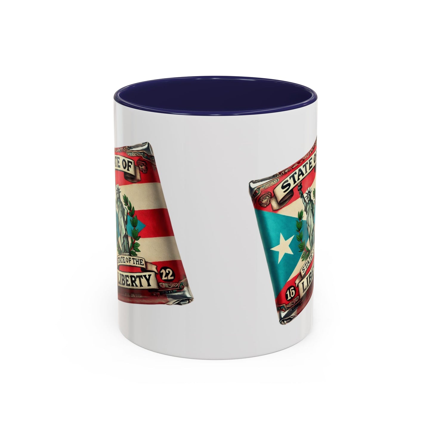 Puerto Rican Heritage Mugs with Unique Designs Accent Coffee Mug (11, 15oz)