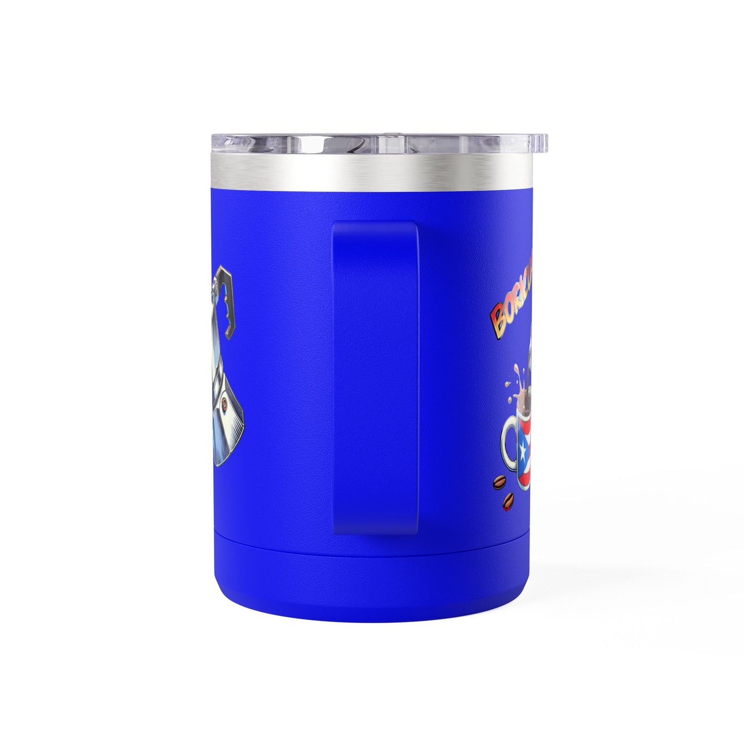 Puerto Rican Coffee Mug Tumbler, 15oz | Great Gift for Coffee Lovers, Unique Kitchen Decor, Perfect for Birthdays & Holidays