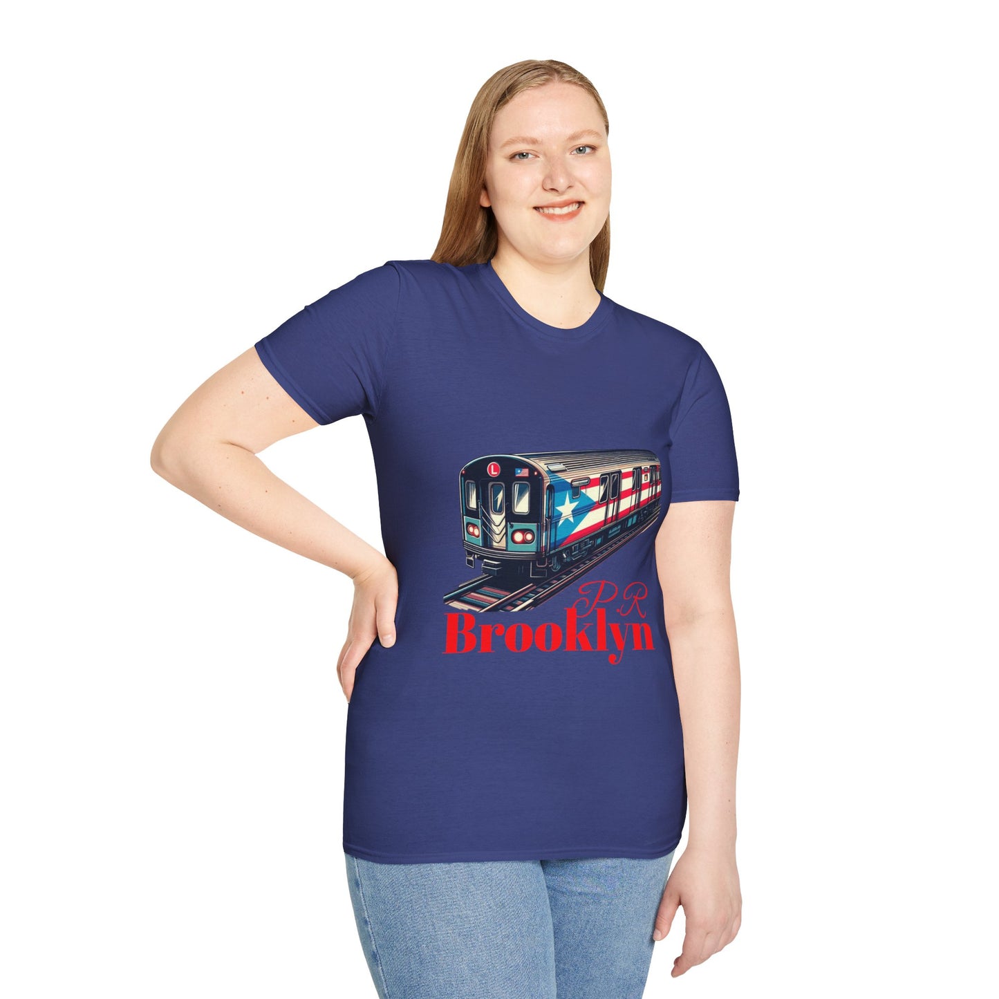 New Yorican and Proud Where Boricua Meets Brooklyn PR Train T-Shirt, Unisex Graphic Tee, Travel Shirt, Gift for NYC Lovers,