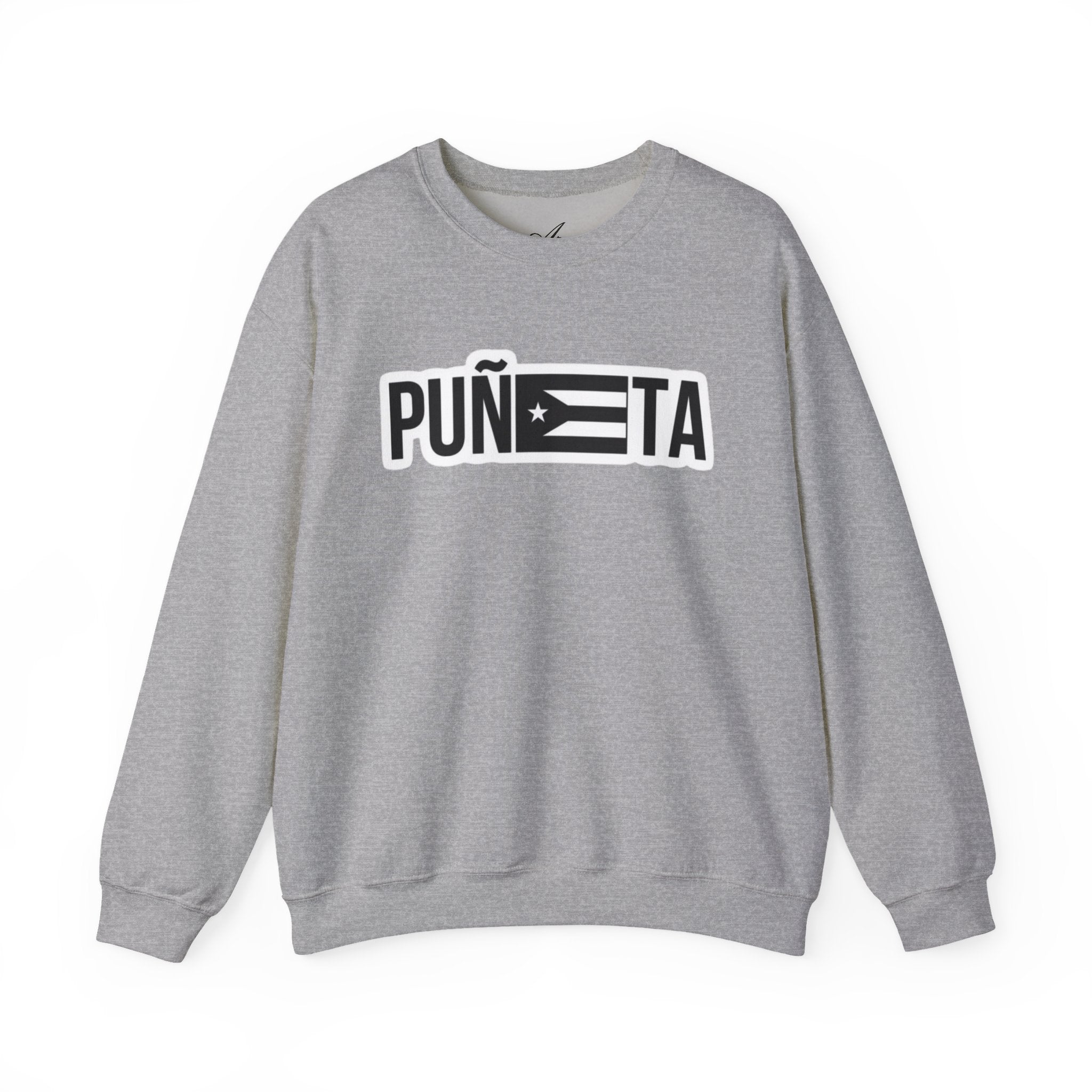 Puñeta Sweatshirt  Puerto Rican Flag Graphic Crewneck