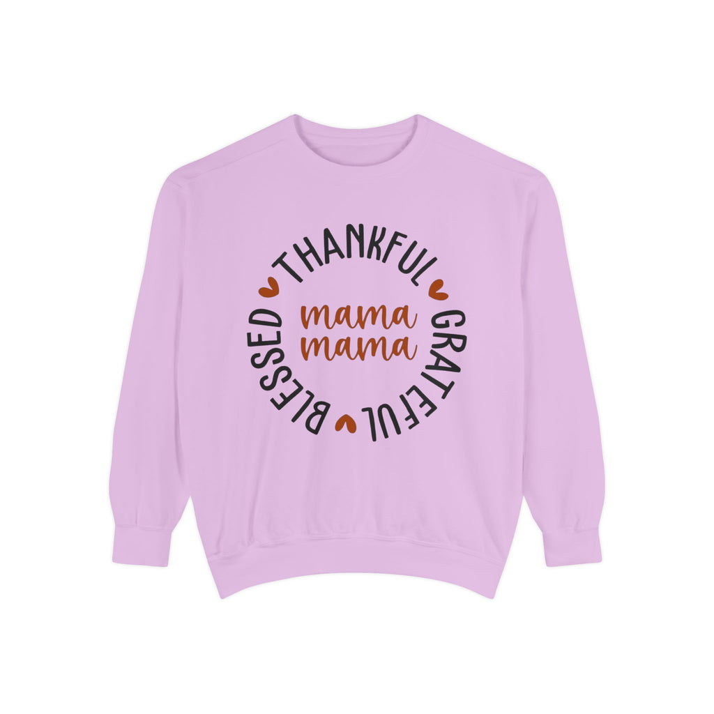 MOM  Sweatshirt Thankful Grateful Blessed "Mama Mama" Sweatshirt
