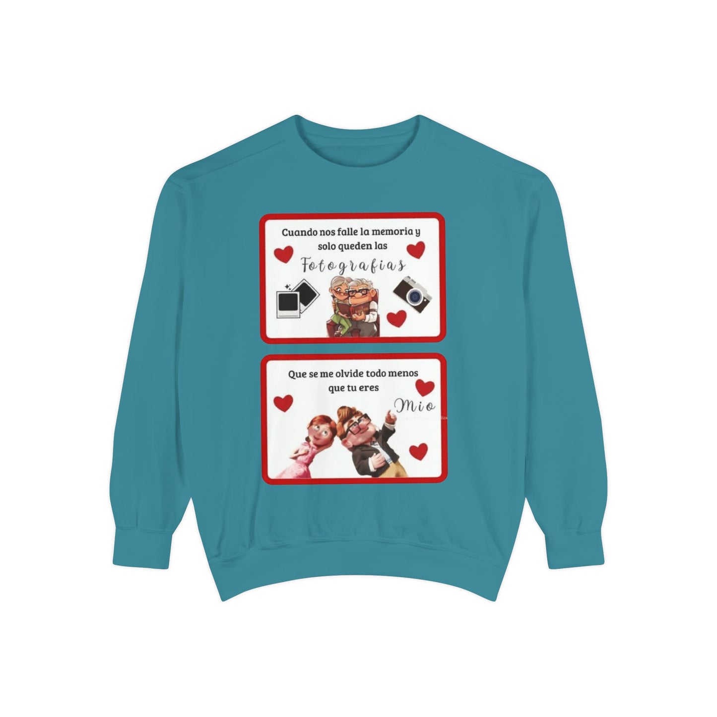 Valentine's Day Photo Collage  Romantico SAN VALENTÍN sweatshirt