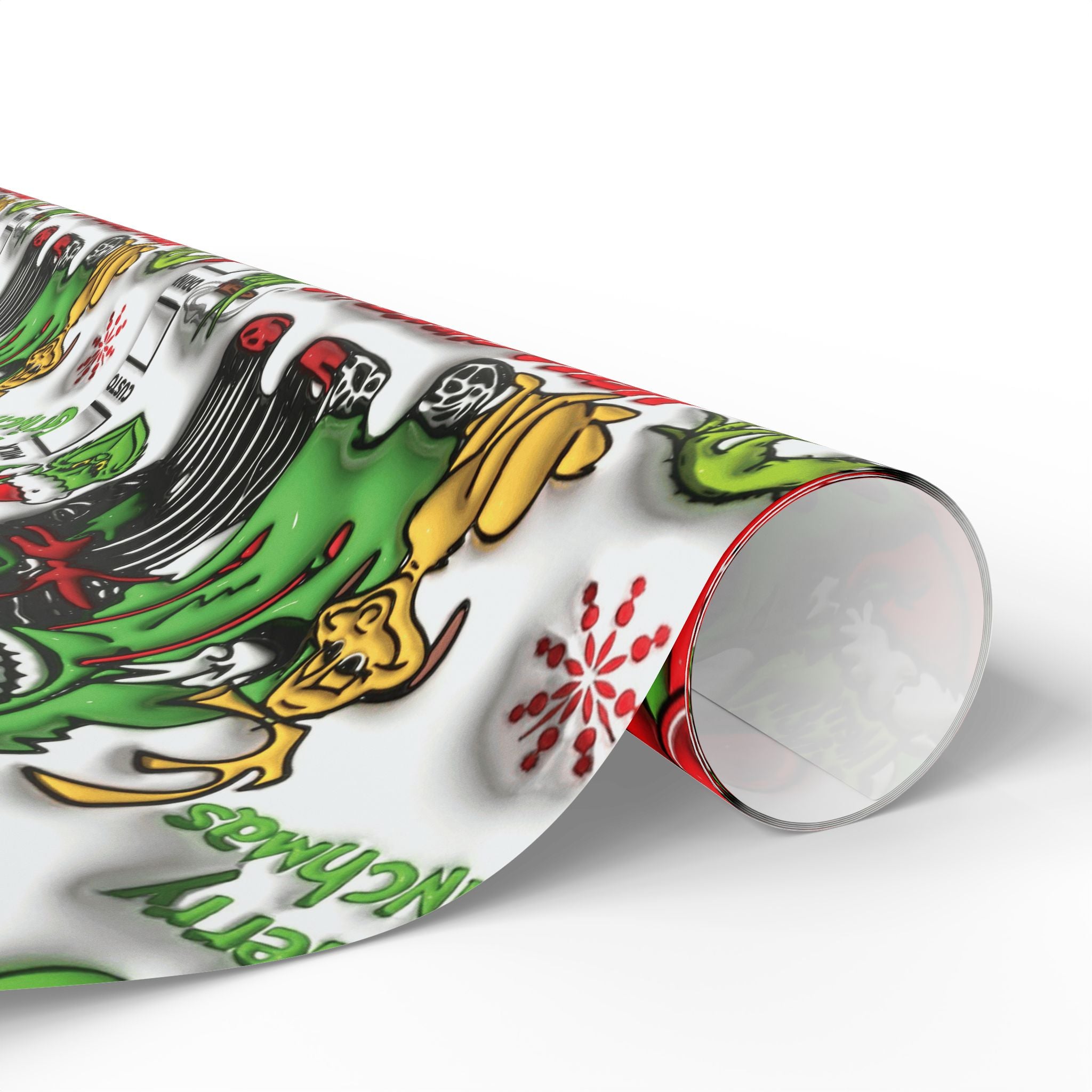 Festive Wrapping Paper – Whimsical Holiday Gift Wrap | Christmas Paper Roll | Fun & Unique Gift Packaging