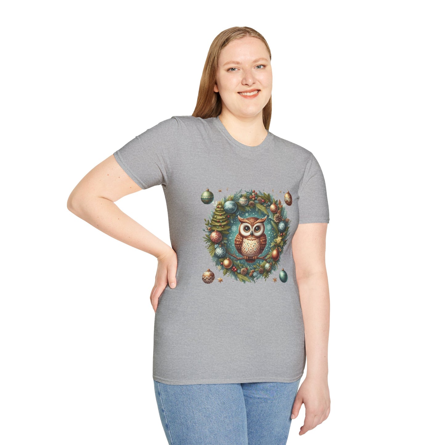 Merry Christmas Shirt  Santa, Reindeer  Holiday Spirit Design
