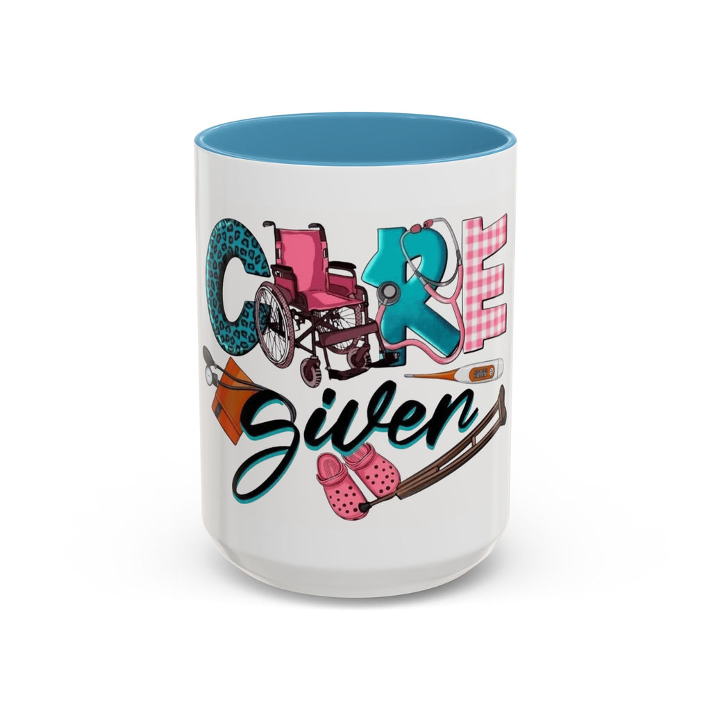 Nurse Given Accent Coffee Mug — Caregiver & Medical Equipment Design Christmas mug for all healthcare heroes