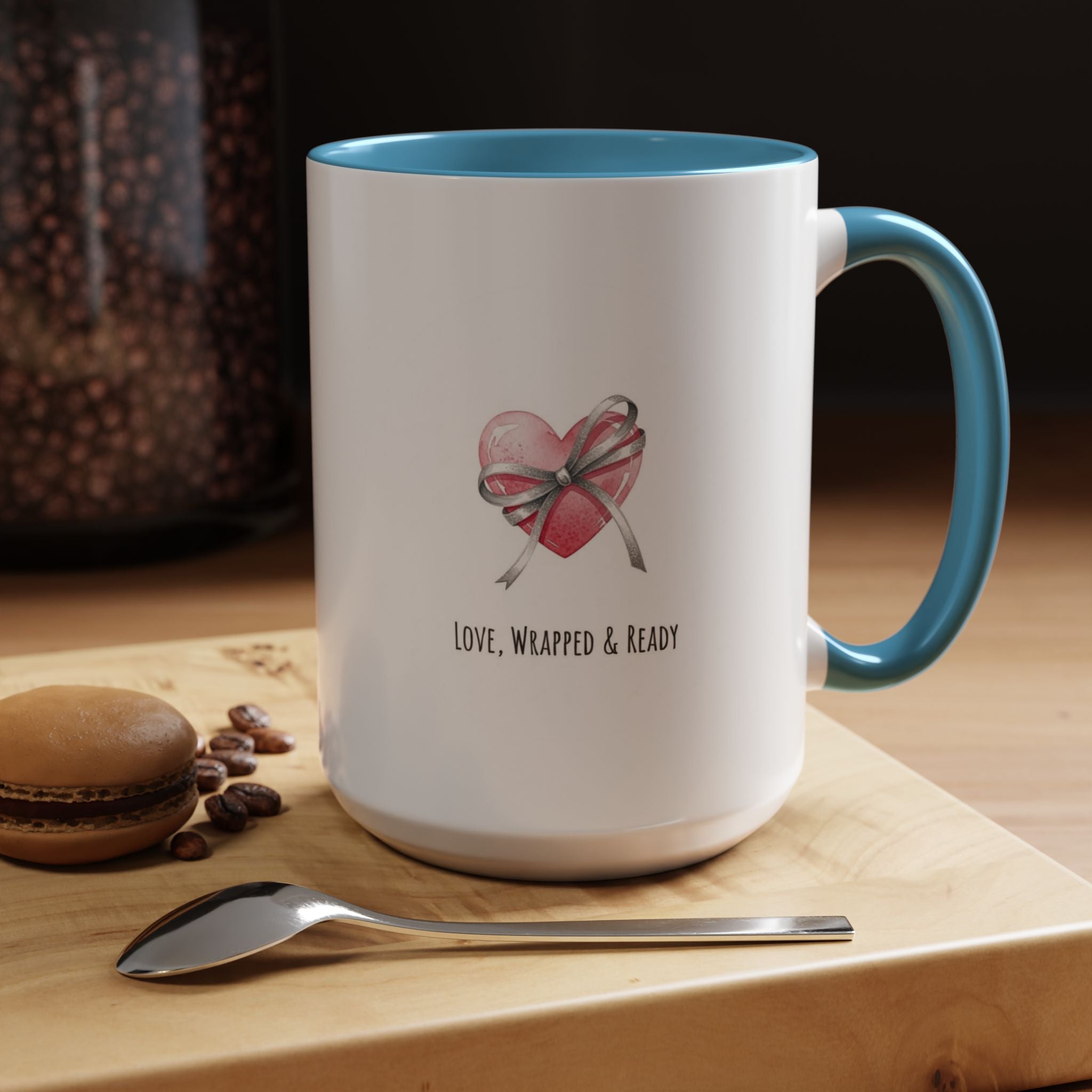 Christmas Mugs  Holiday Coffee Cups with Festive Quotes & Designs Romantic Accent Coffee Mug