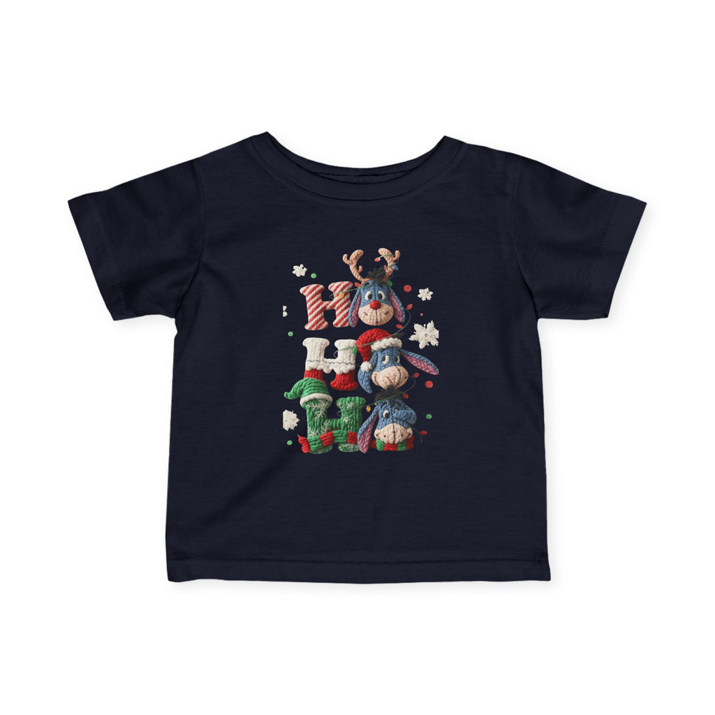 Infant Tee  Cute Holiday Penguins & Polar Bears Christmas Stack