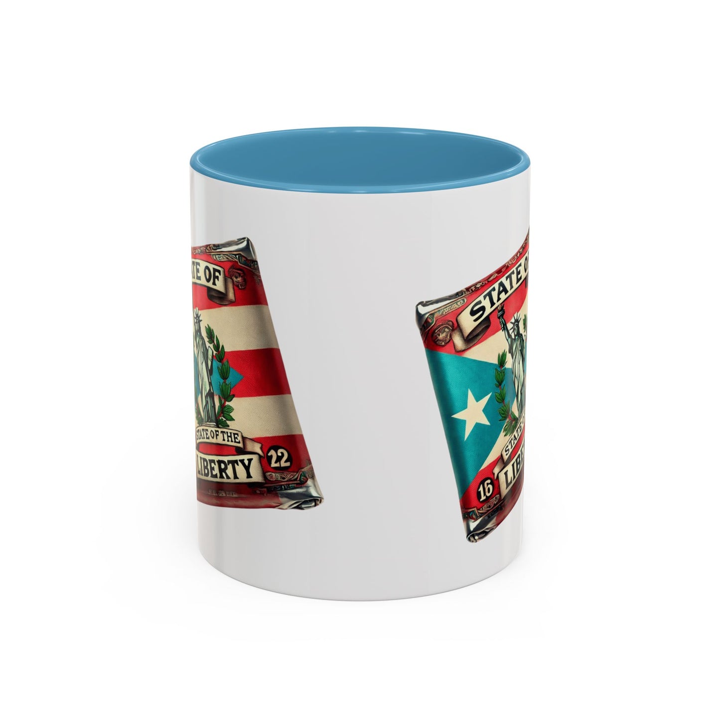 Puerto Rican Heritage Mugs with Unique Designs Accent Coffee Mug (11, 15oz)