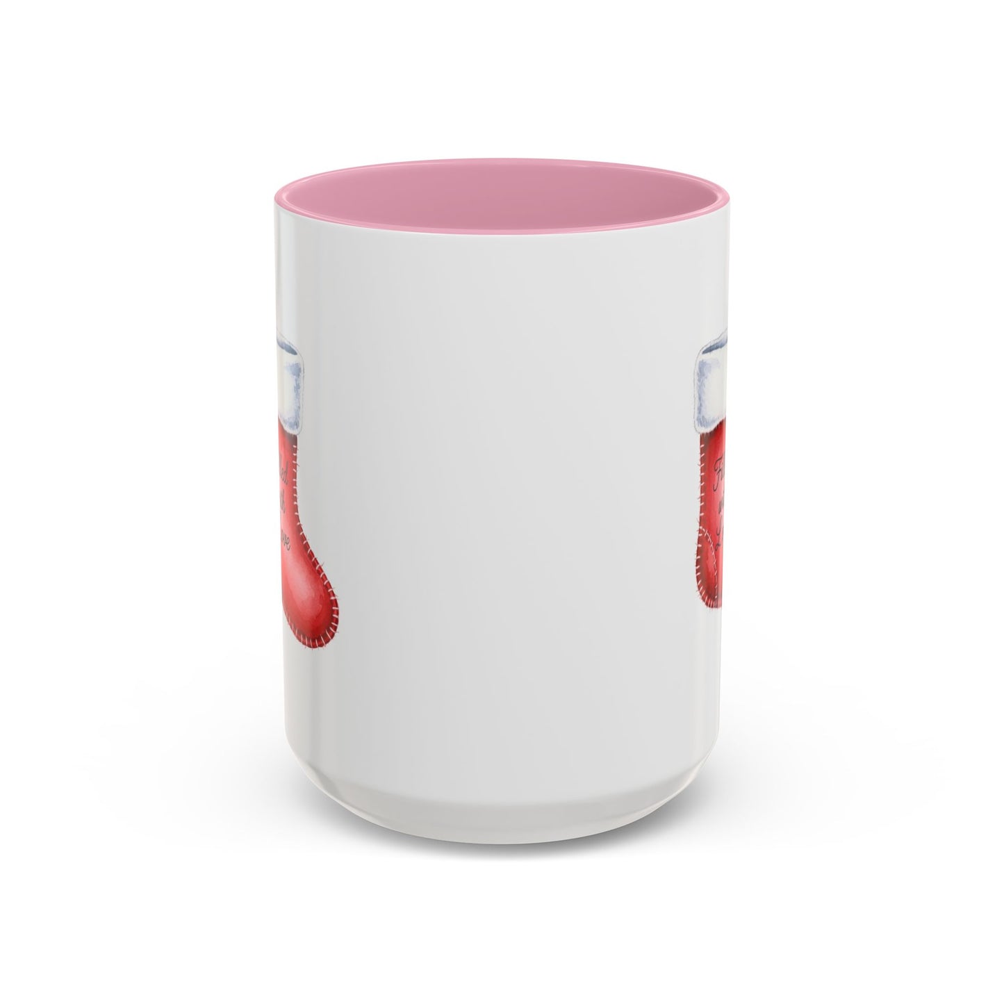 Holiday Mugs Christmas Gift Ideas Hot Cocoa & Coffee Cup Designs Filled with Love - Colorful 11oz & 15oz