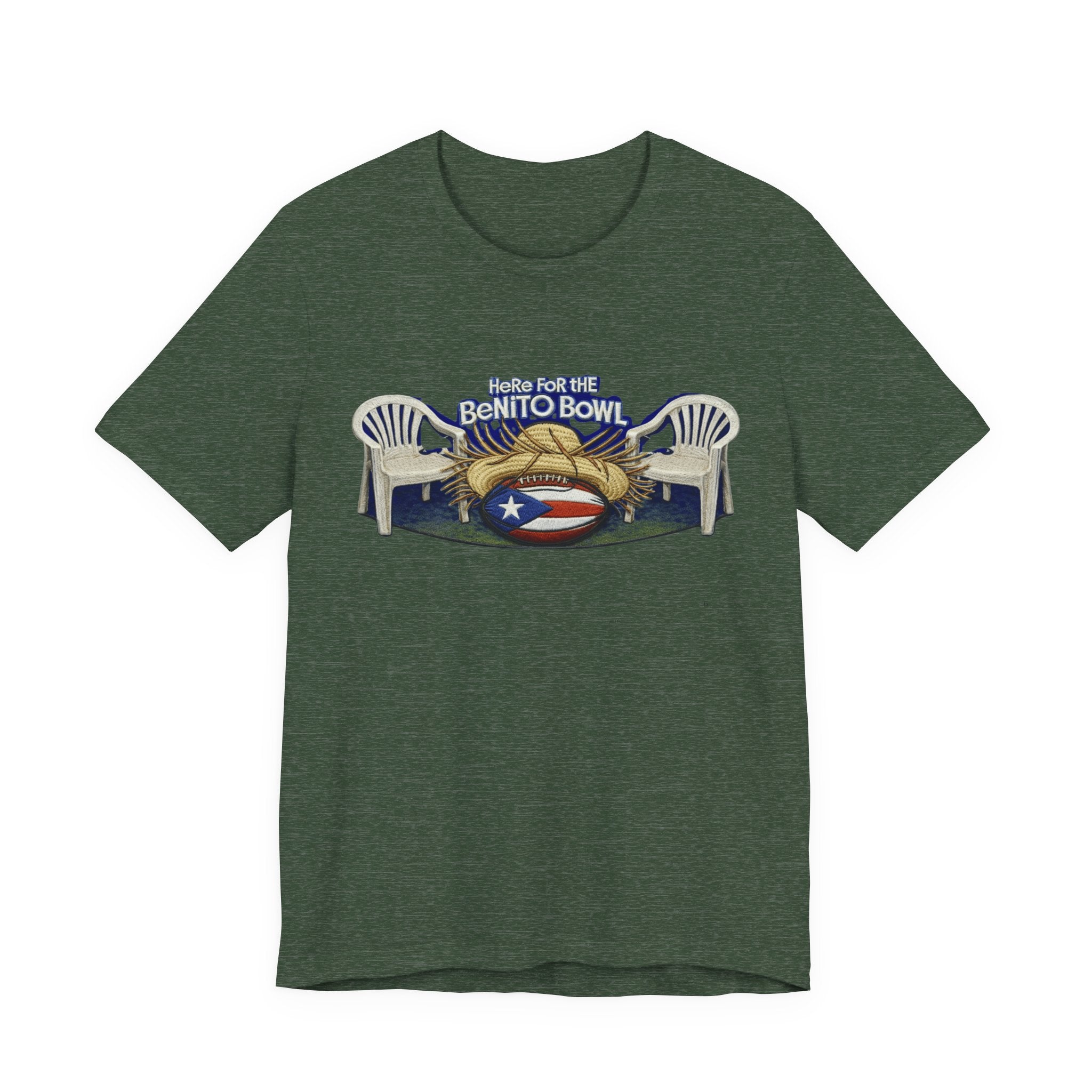 Benito Bowl Puerto Rico Football Tee