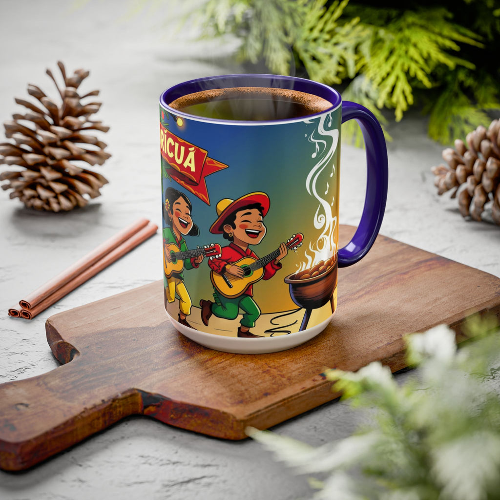Navidad Boricua Mug Vibrant Puerto Rican Celebration Mug