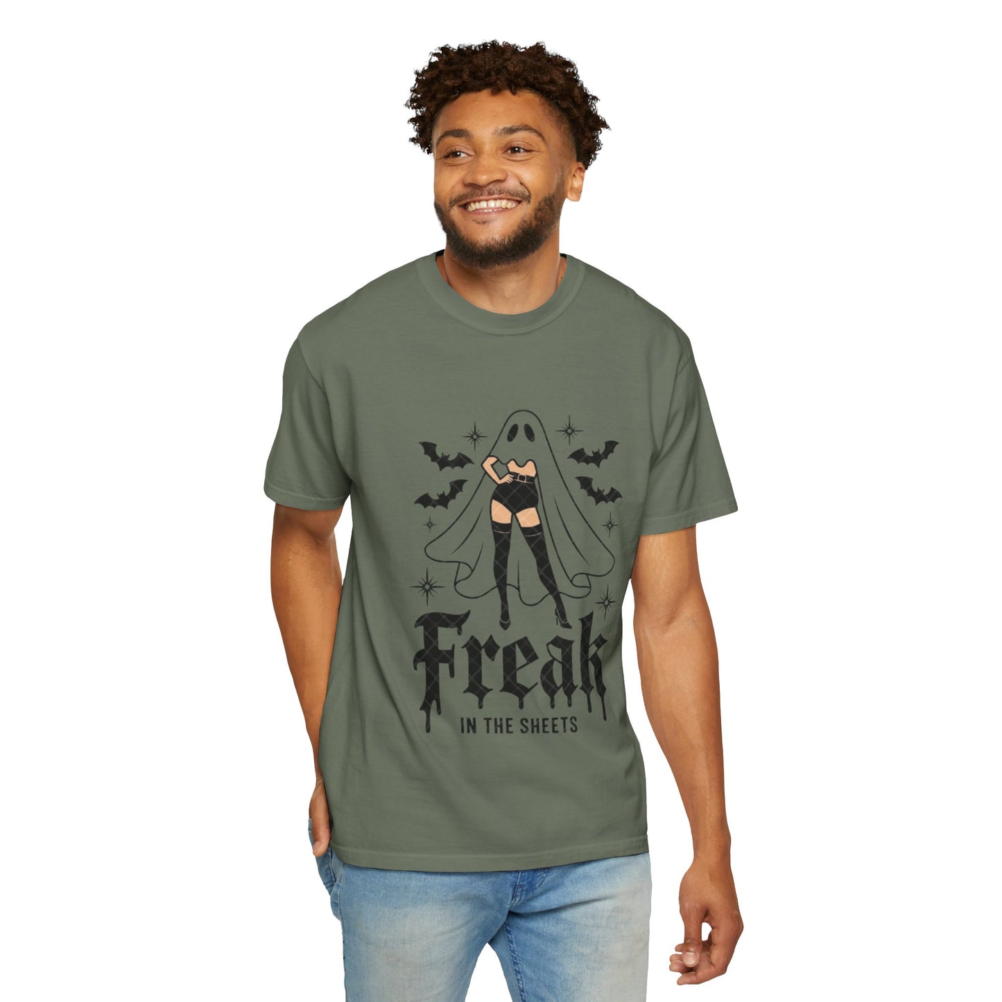 Freaky Halloween Unisex T-Shirt | Spooky Vibes, Ghost Design, Fall Fashion, Halloween Party, Gift for Her
