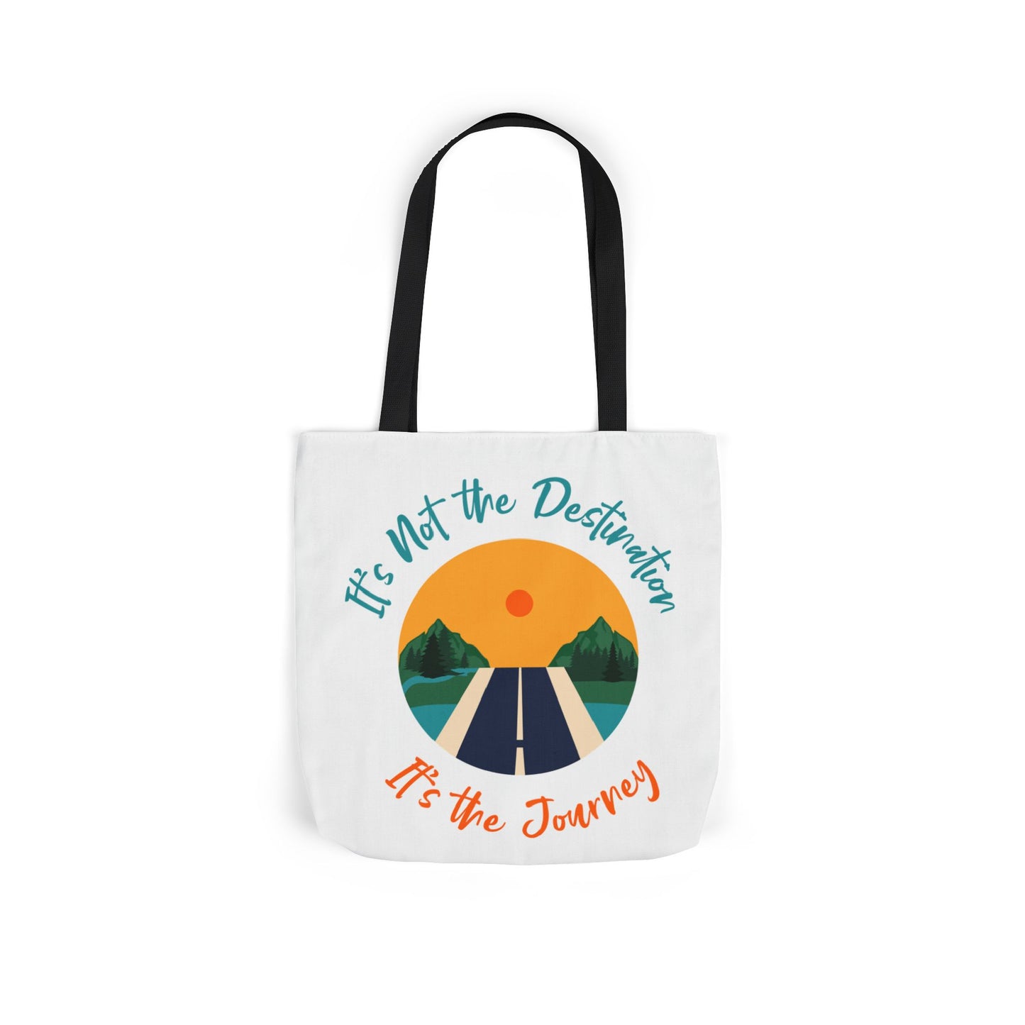 Inspirational Canvas Tote Bag – Perfect for Everyday Adventures, Eco-Friendly Shopping, Beach Days, Travel Companion, Gift for Wanderlust