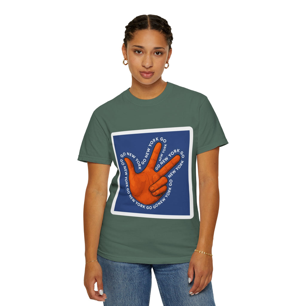 Go New York Hand Graphic T-Shirt