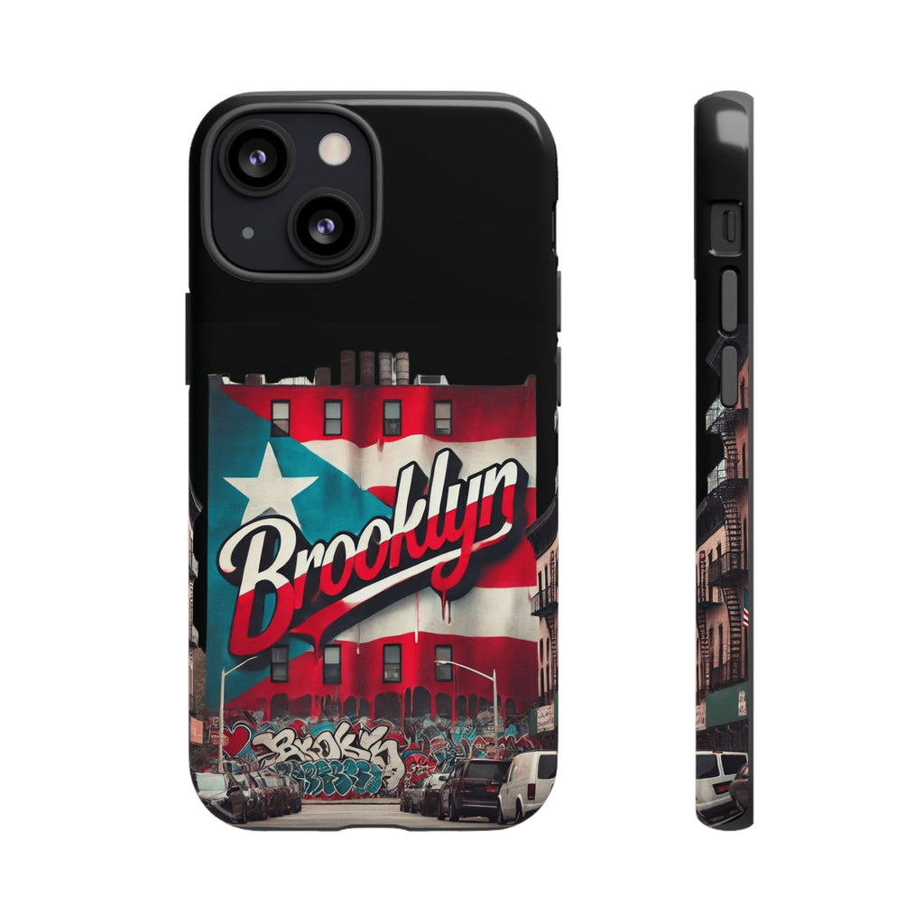 Brooklyn Street Art Phone Case  Urban Graffiti Protective Cover
