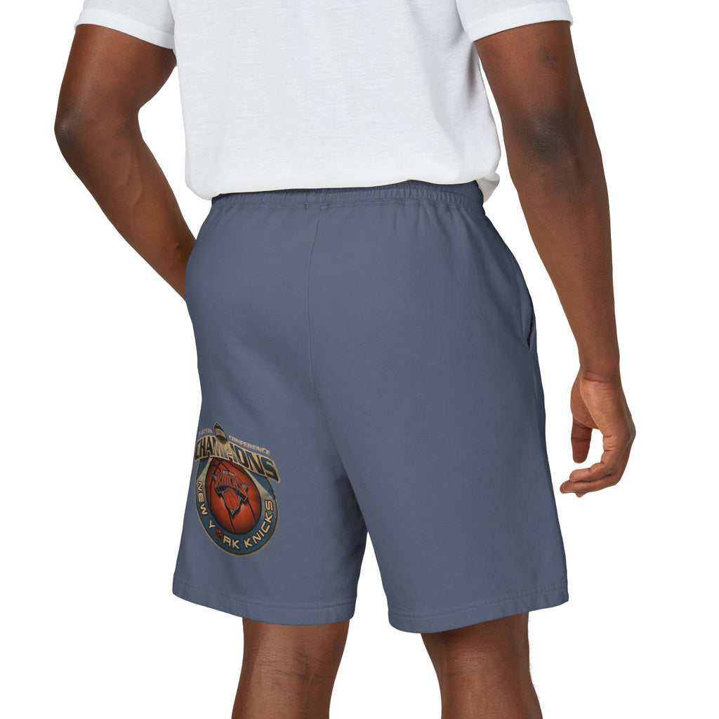 Champ-Heart Basketball Graphic Sweat Shorts — Athletic-Inspired Casual Shorts
