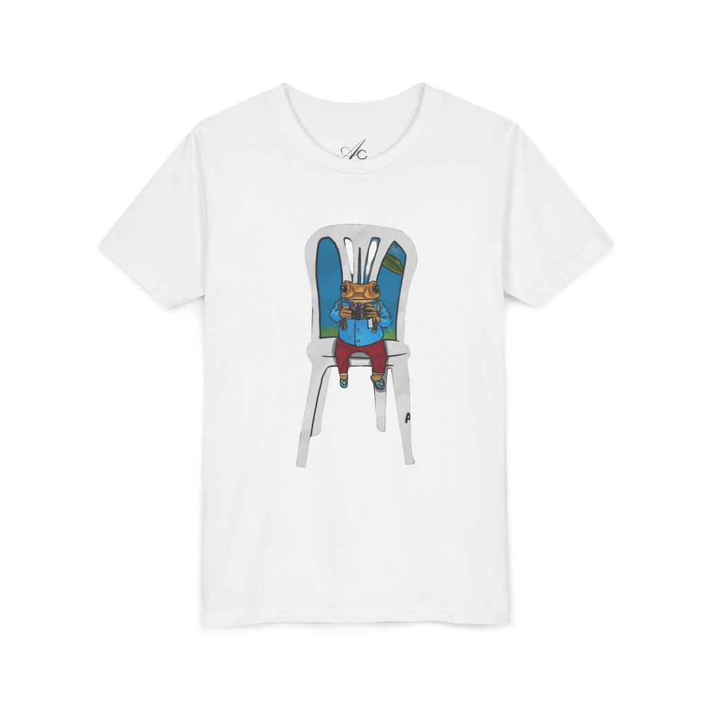 Kids Concho on a High Chair T-Shirt Cute Baby Rabbit Feeding Tee kids PUERTO RICO CHRISTMAS T-SHIRT