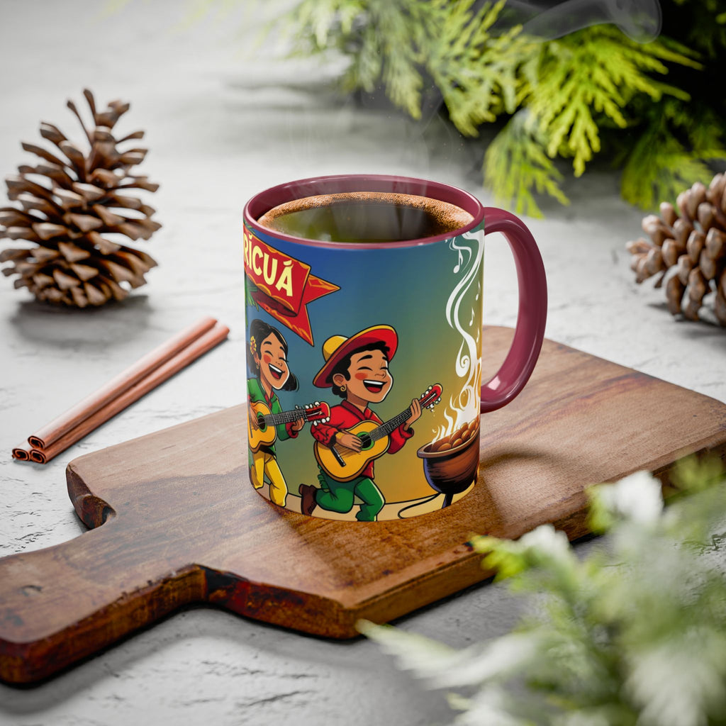 Navidad Boricua Mug Vibrant Puerto Rican Celebration Mug