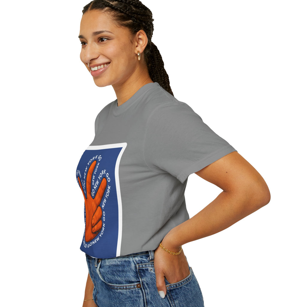 Go New York Hand Graphic T-Shirt