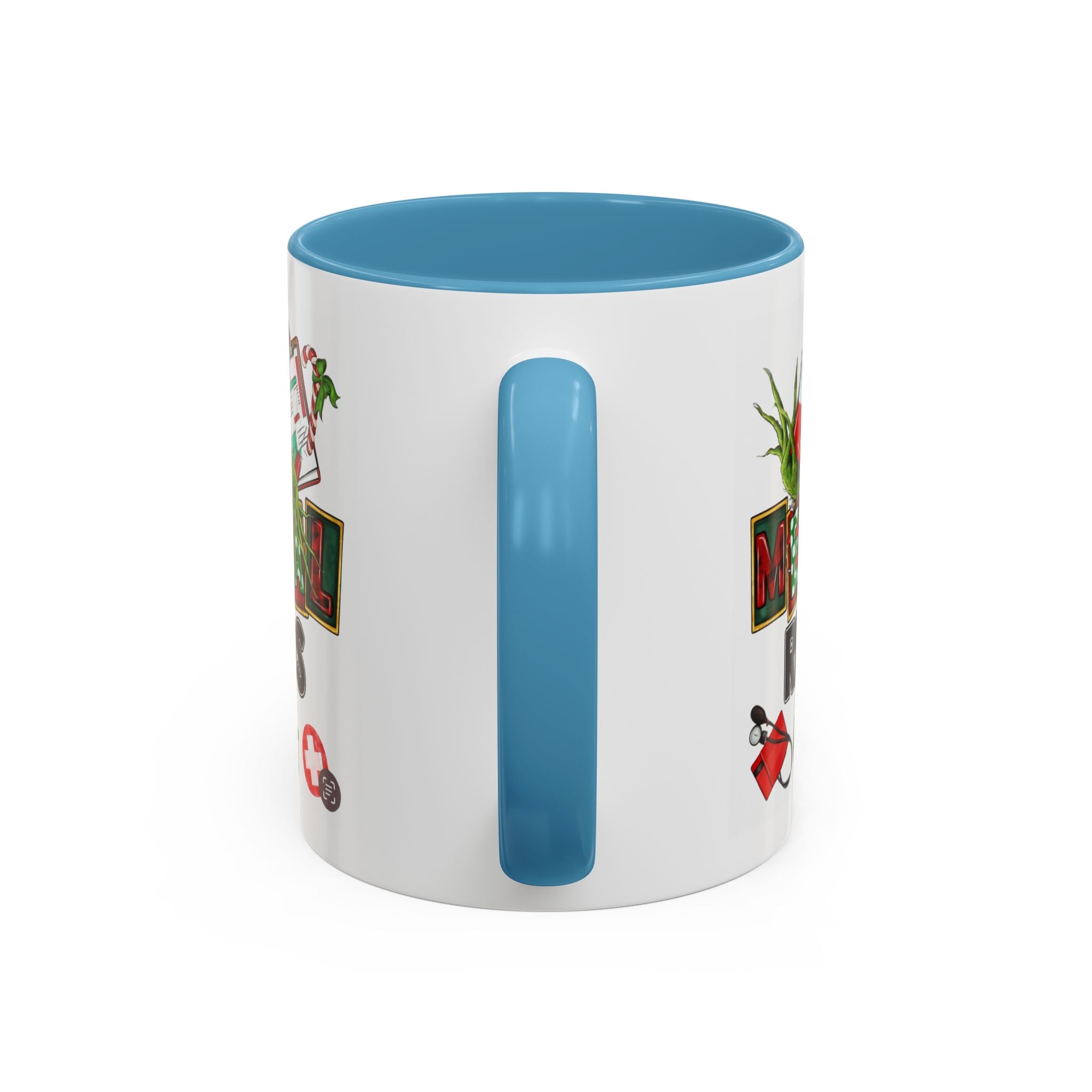 Medical Records Claus Coffee Mug — Funny Holiday Nurse & Medical Staff Gift (11/15oz) Medical Christmas Mug,