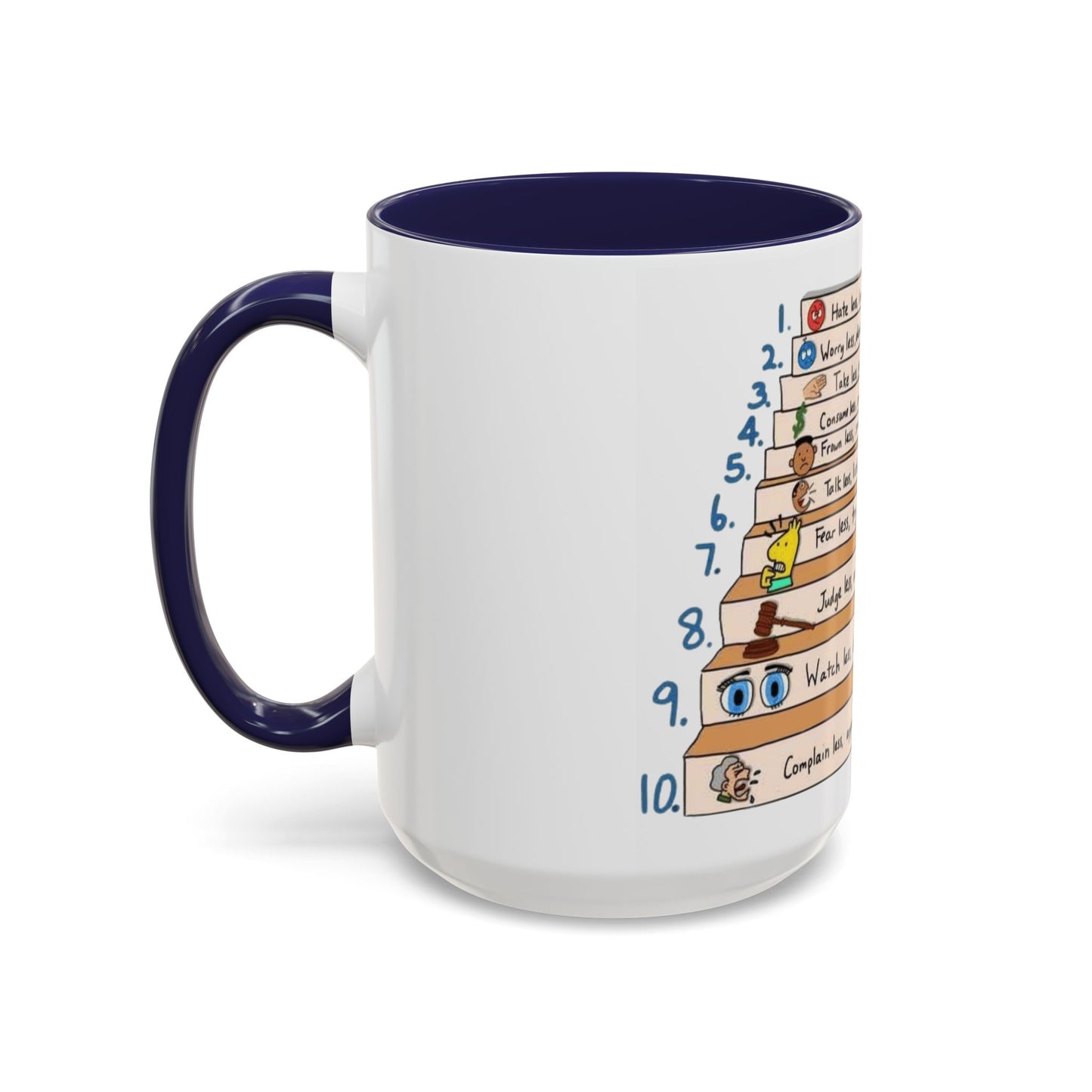 ☕ Start Your Day with Meaning Motivational Gift, Self-Care Mug, Unique Home Decor, Joyful Drinkware