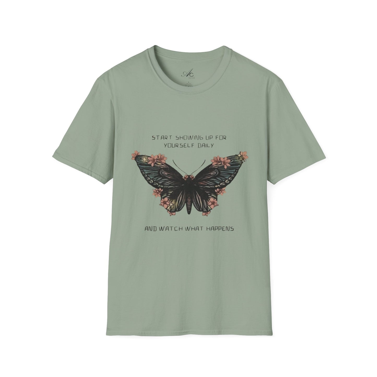 Wear Your Peace. Inspirational Butterfly T-Shirt, Motivational Gift, Unisex Tee, Nature Lover Shirt, Self-Care Apparel, Birthday Gift Idea