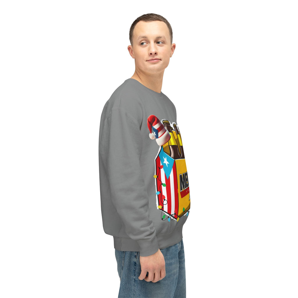 Medalla Light Puerto Rican Holiday Sweatshirt  Navidad Boricua Crewneck Puerto Rico Navidade