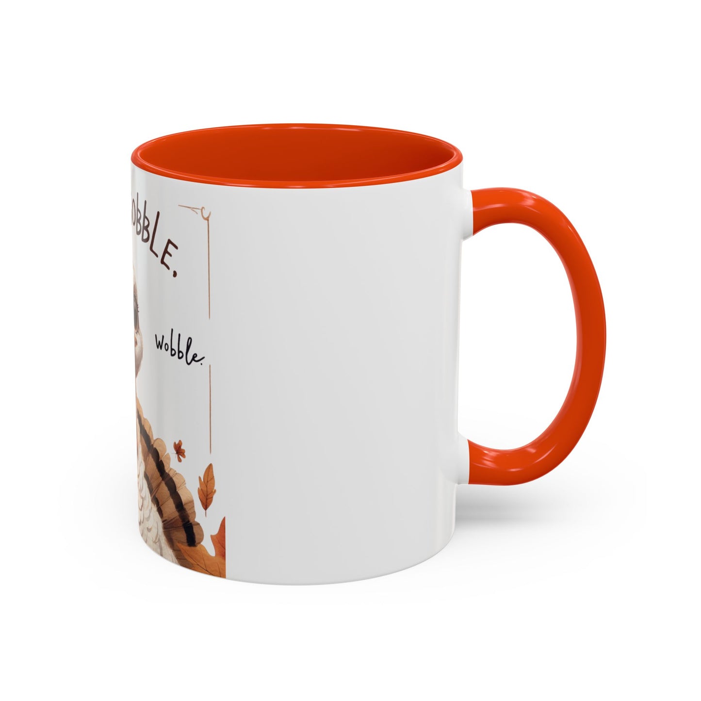 Mix cozy, aesthetic, and autumn-inspired sayings 🍁 Whimsical Thanksgiving Mug - Gobble Gobble Design