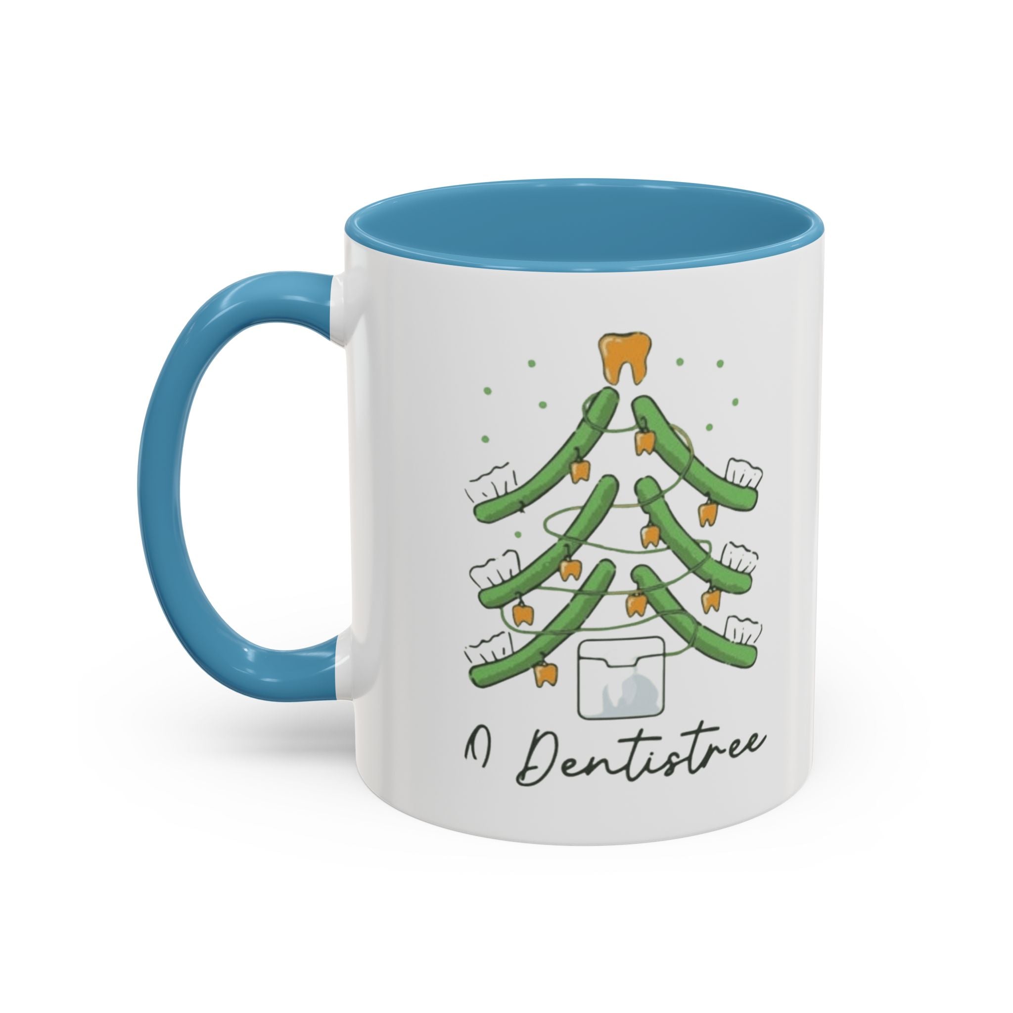 Dentist Christmas Mug - 'A Dentistree' Holiday Coffee Cup (11/15oz)