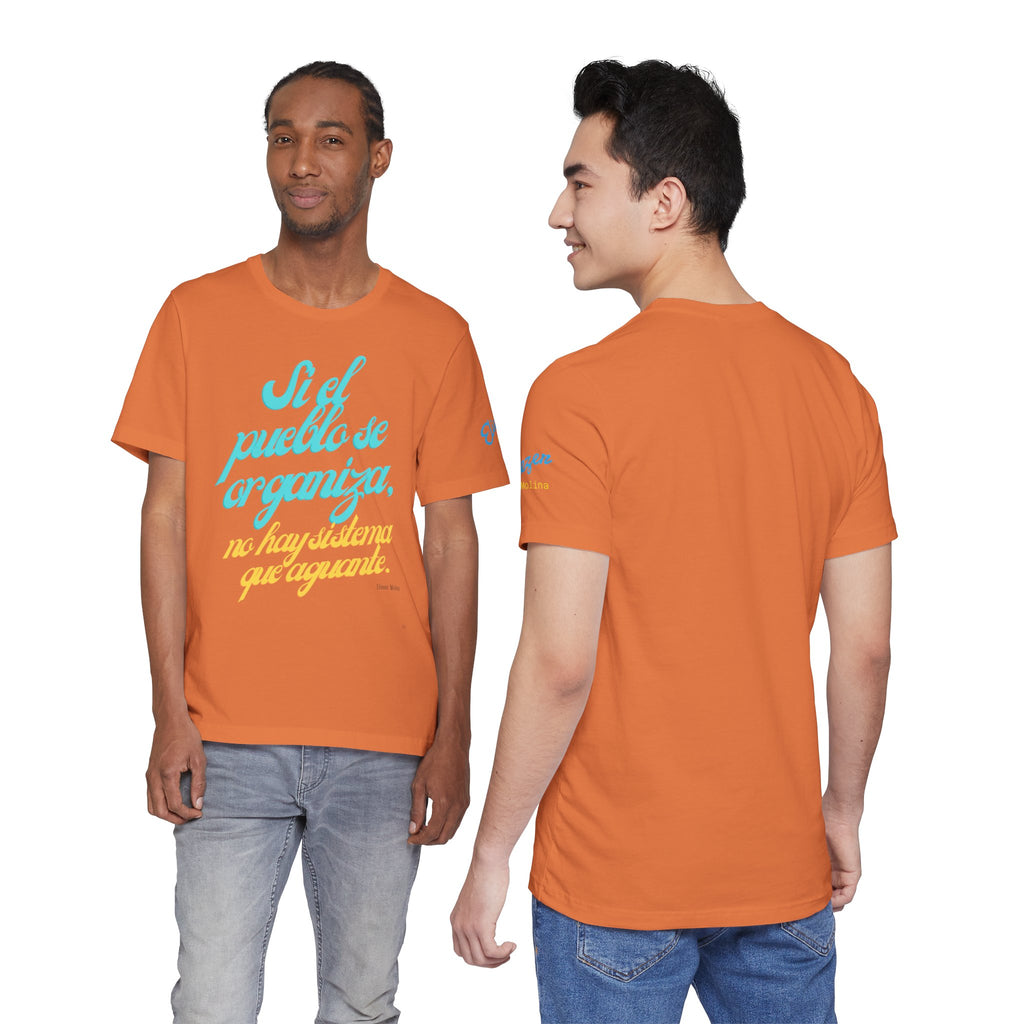 Spanish Script Tee  “Si el pueblo se organiza” Graphic T-Shirt