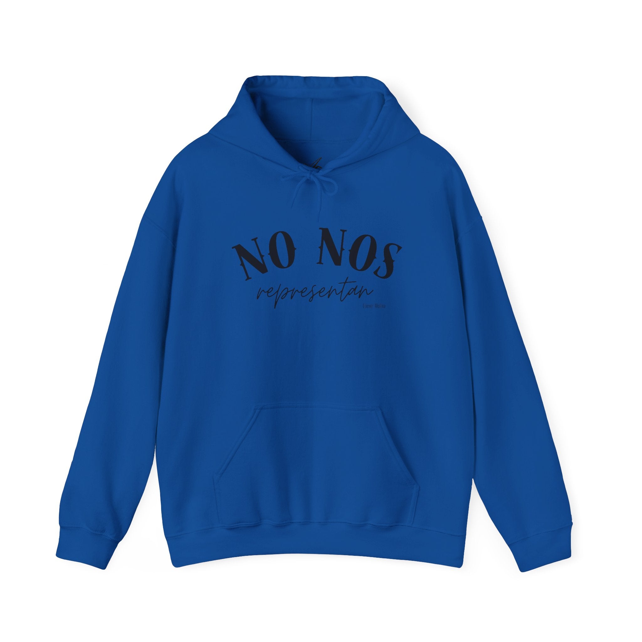 Puerto Rican Pride Hoodie  “No Nos representan” Front & Puñeta Flag Back