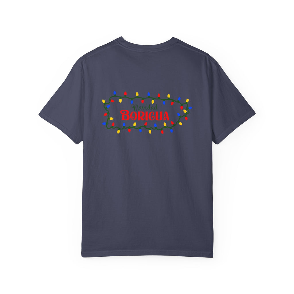 Medalla Light Beer T-Shirt  Navidad Boricua Holiday Tee Puerto Rico’s Navidades