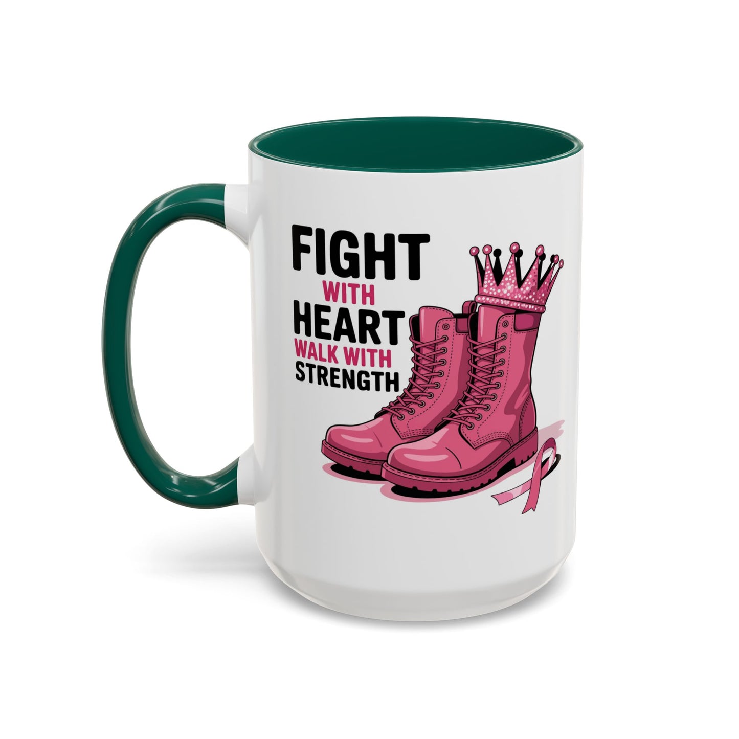 You Beat It! Cancer Survivor Mug | Motivational Gift for Her or Him | Warrior Mug