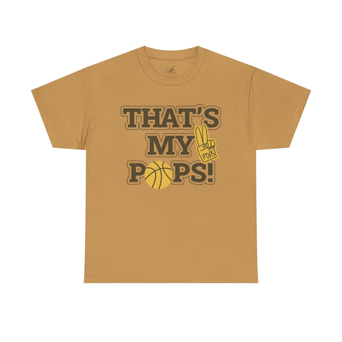 Basketball Dad Tee, Unisex Heavy Cotton T-Shirt for Father's Day, Sports Gift, Father's Day Gift, Family Tee, Casual Wear