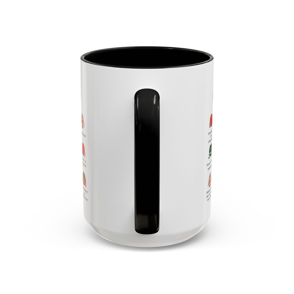 Coffee Mug — 'En Estas Fechas Recuerda' Holiday Sweater Reminder Accent Mug (11/15oz)