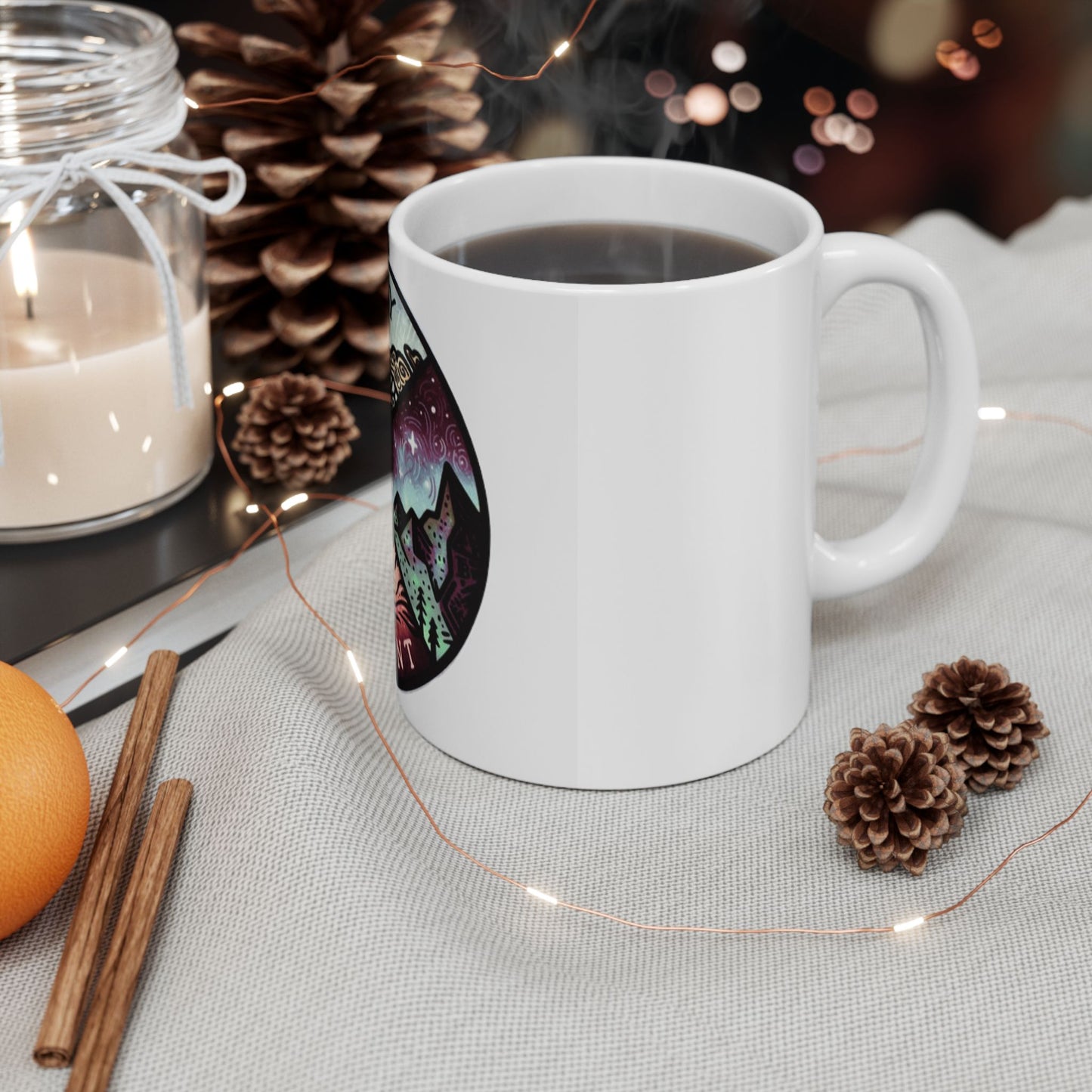 Nature-Inspired Ceramic Mug In My Element, Start your day with meaning. Cozy Coffee Cup, Gift for Nature Lovers, Beach Themed Mug, Eco-Friendly Drinkware