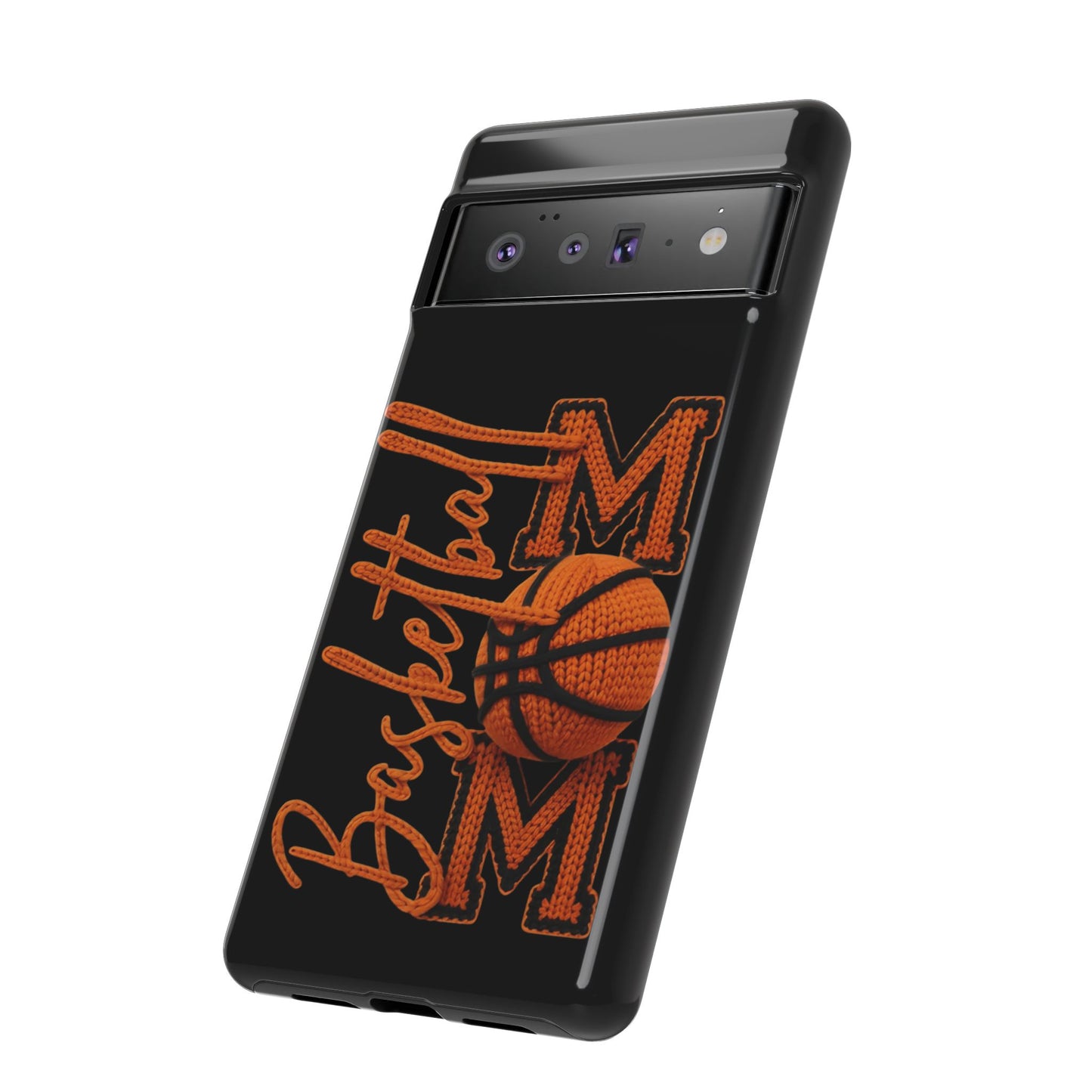 Basketball Mom Phone Case  'Basketball MOM' Protective Hard Cover