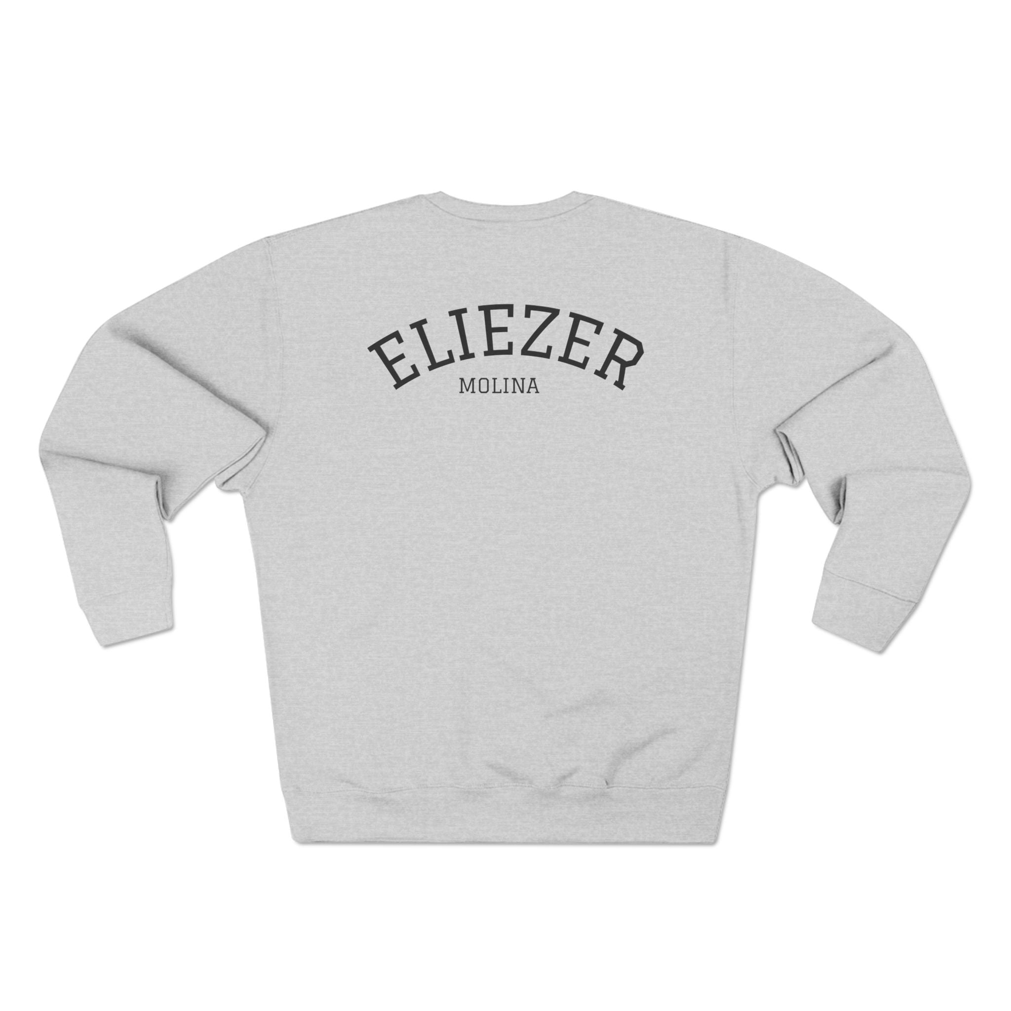 Sweatshirt  “Aquí Hay Conciencia” Spanish Statement Crewneck (Eliezer Molina)