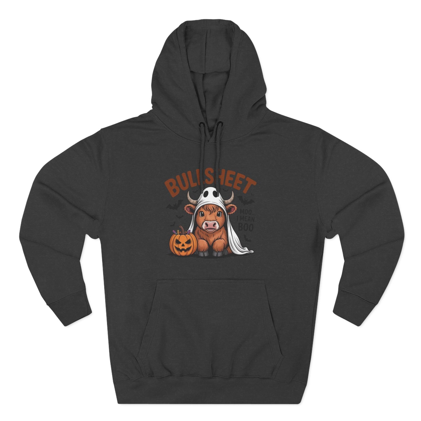 Spooky Vibes Only" Halloween Sweater Cozy Ghostly Fleece Hoodie