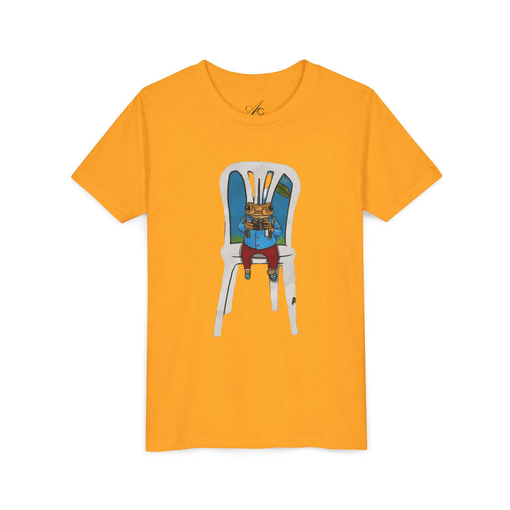 Kids Concho on a High Chair T-Shirt Cute Baby Rabbit Feeding Tee kids PUERTO RICO CHRISTMAS T-SHIRT