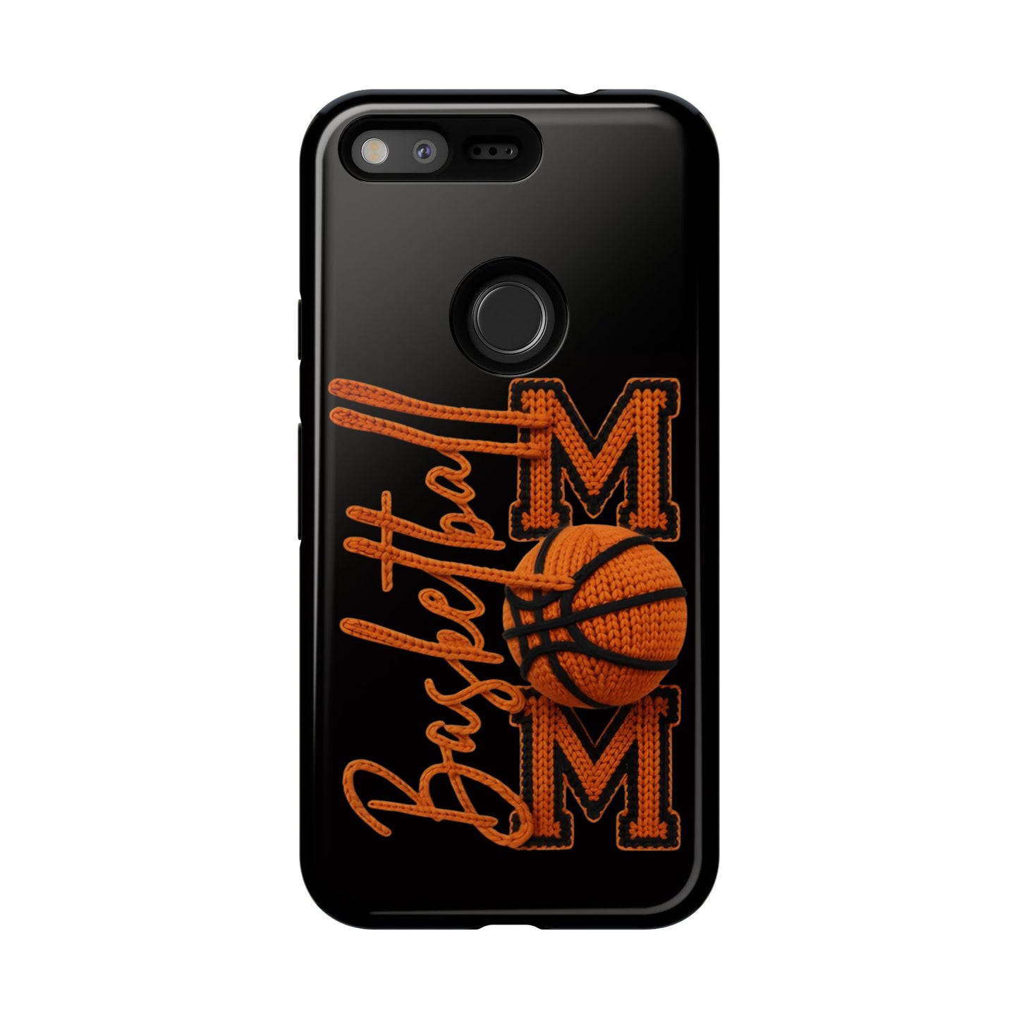 Basketball Mom Phone Case  'Basketball MOM' Protective Hard Cover
