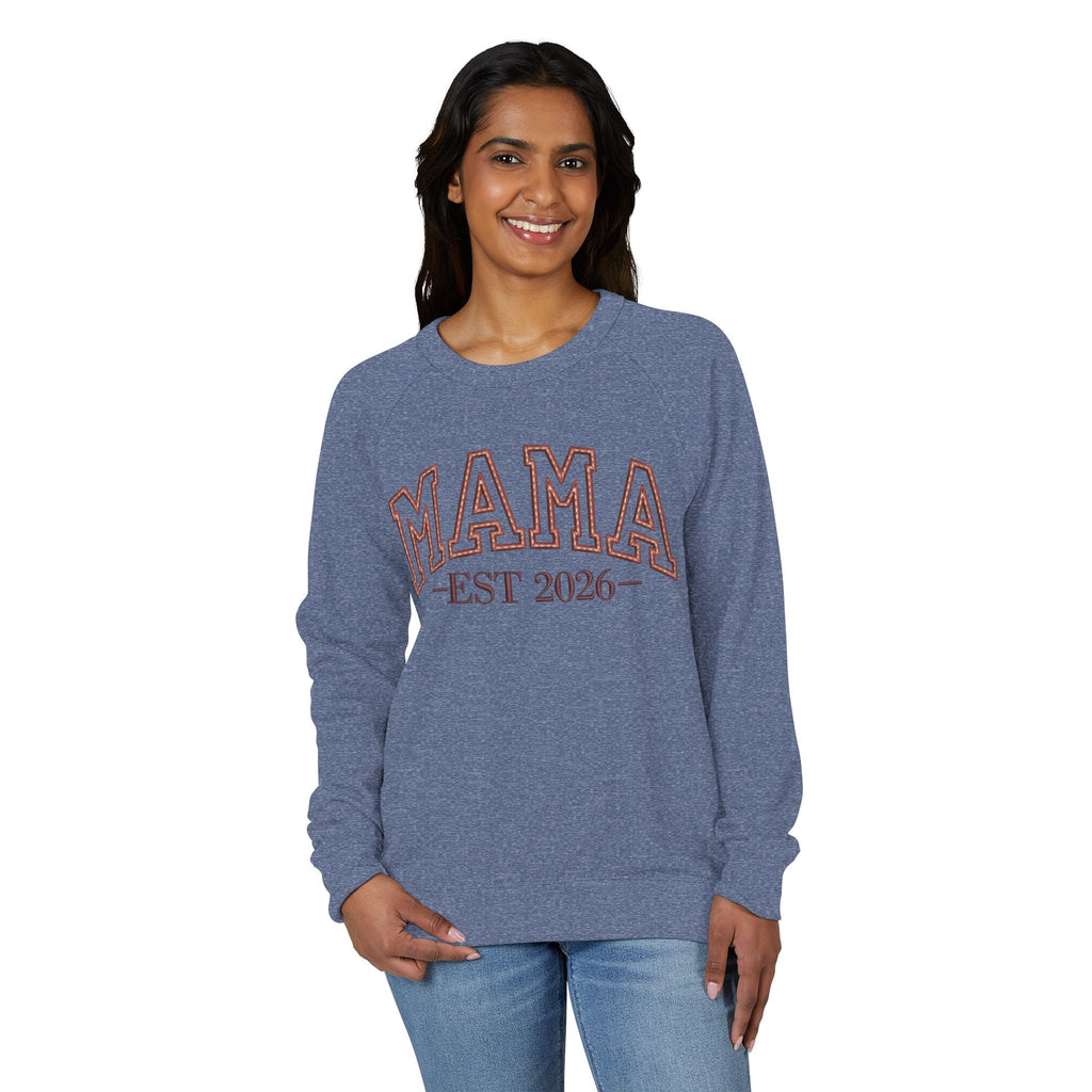 Mama EST. 2024 Crewneck Sweatshirt  Cozy Mom Pullover