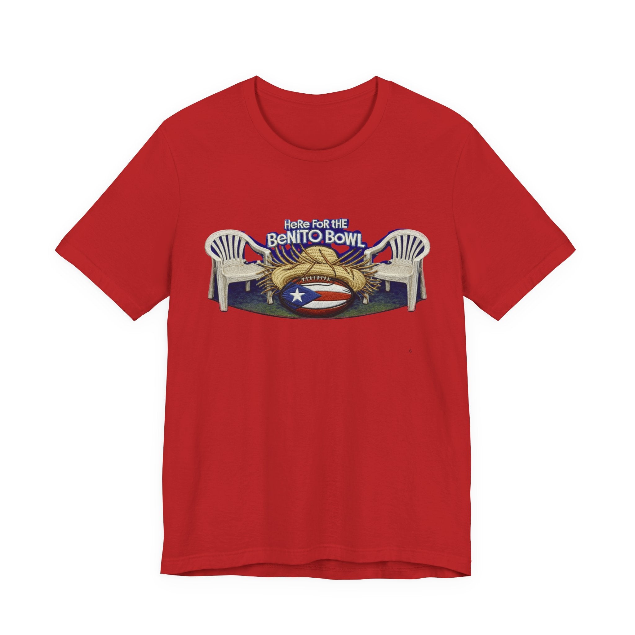 Benito Bowl Puerto Rico Football Tee