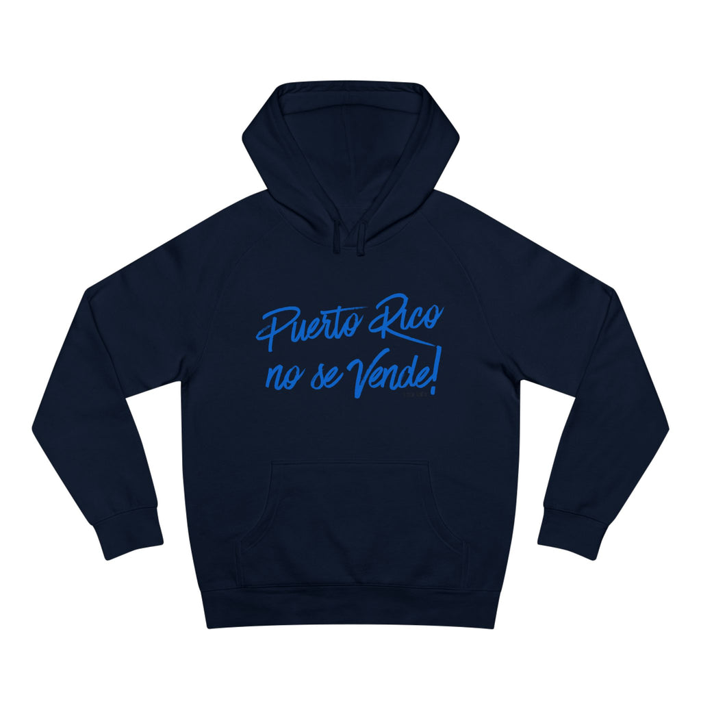Hoodie  "Puerto Rico No Se Vende" Script Protest Pullover