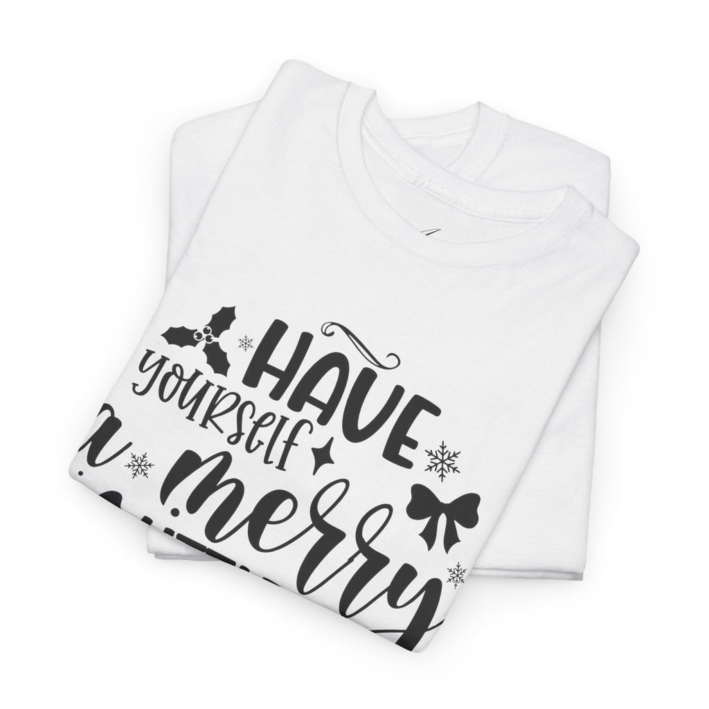 Merry Christmas Cotton Tee Holiday Graphic Tees & Cozy Festive Wear