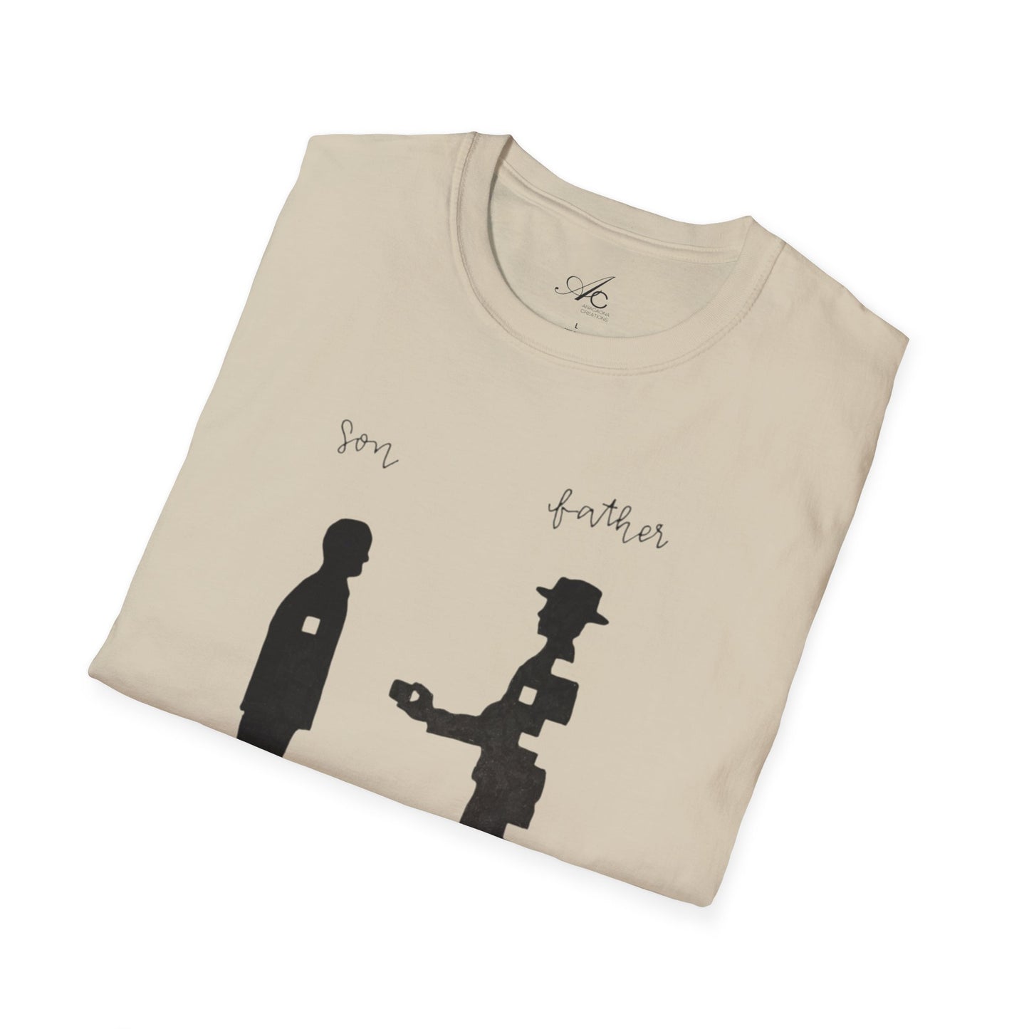 Father and Son Connection TShirt Family Gift Dad Shirt Unisex Tee Meaningful Apparel Fathers Day Family Bonding